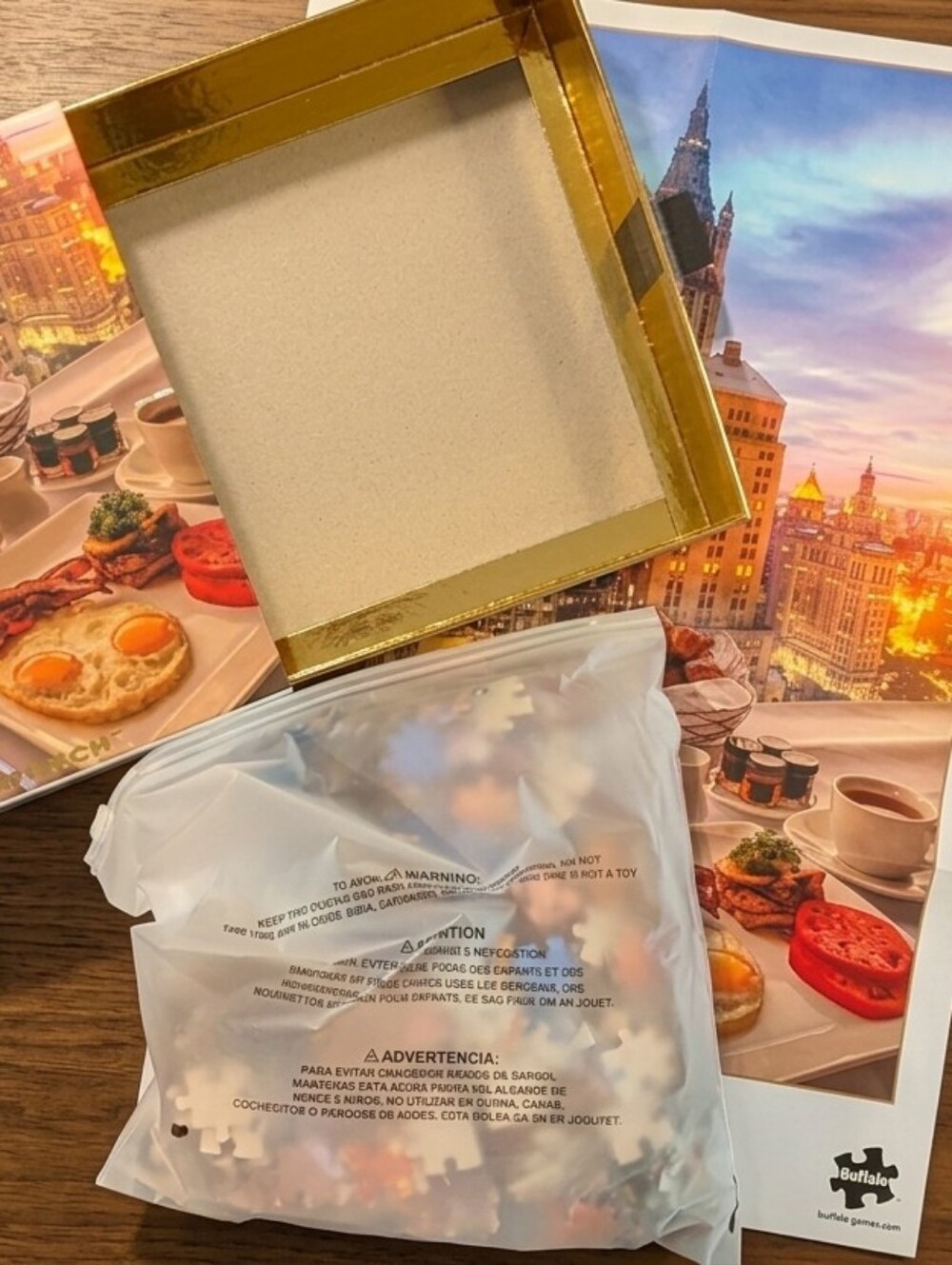 Buffalo Puzzle - 500 Piece "New York Brunch" Buffalo Games
